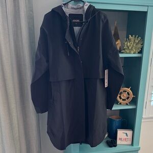 Rhône TENS Hooded Raincoat Large